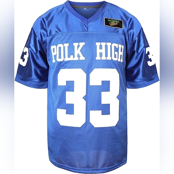 New Exclusive Married With Children Al Bundy Polk High Jersey Multiple Sizes - Picture 2 of 7